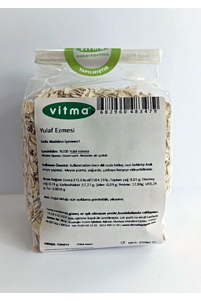 Vitma Oatmeal - 250gr Cut