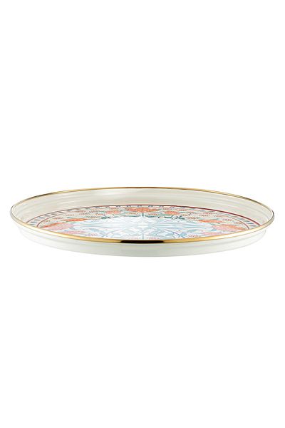 Emsan 31 cm Hasbahçe Enamel Tray