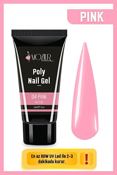 MOZIUR Poly Jel 30ml Pink