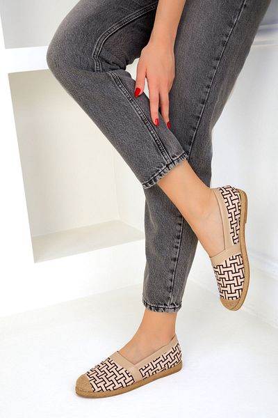 SOHO 19250 Model Beige-Brown Women's Ballerinas