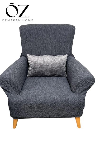 ÖZMAKAN Husa de canapea cu model din scoarta de copac Jacquard - 1 bucata