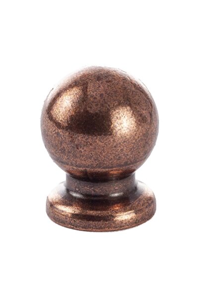 KOÇSAN Misket Antik Bakır Düğme Kulp Lüks Country Mutfak Mobilya Dolap Çekmec...