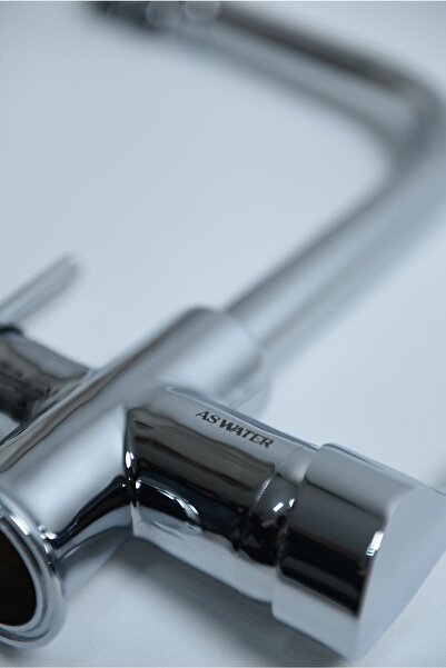 As Water Arıtma Bataryası 3 Yollu Arıtma Musluğu Su Arıtma Bataryası Sıcak-soğuk Mix Krom