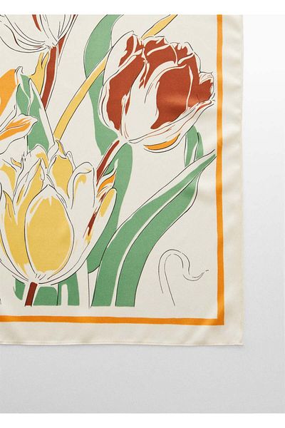 MANGO Woman Batista cu imprimeu floral