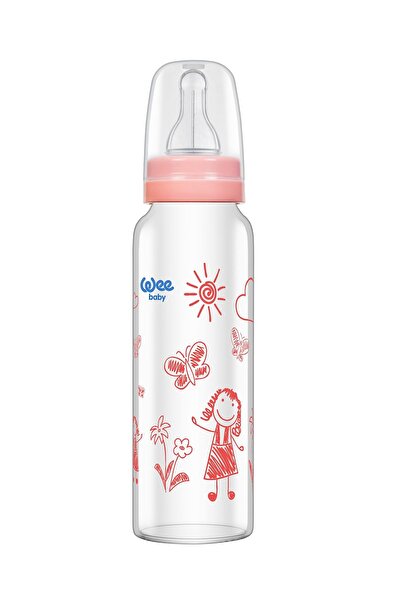 Wee Baby Isıya Dayanıklı Cam Biberon 240 ml