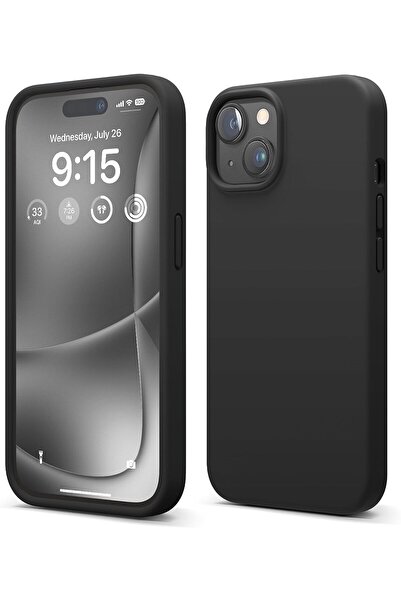 Rivor Apple Iphone 14 Uyumlu Kapak Kamera Çıkıntılı Içi Kadife Lansman Yumuşa...