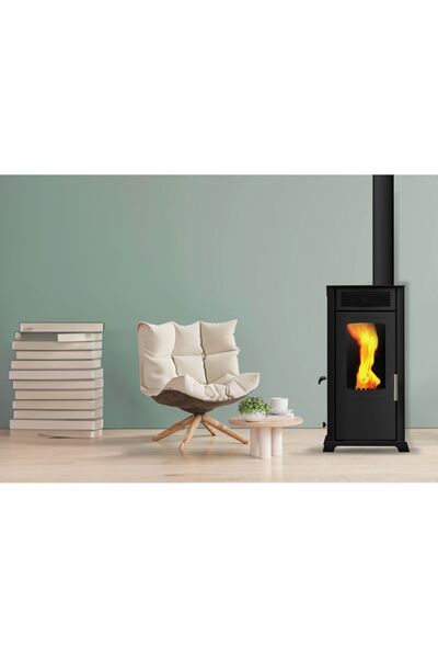 BABAS STOVE Eco Fan 8 Kw / Manuel Pelet Ve Odun Sobası
