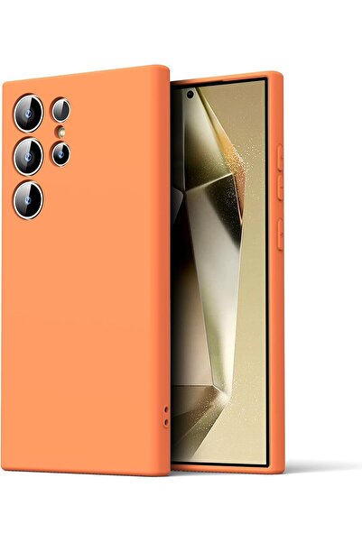 Rivor Samsung Galaxy S22 Ultra Kapak Kamera Çıkıntılı Içi Kadife Lansman Yumu...