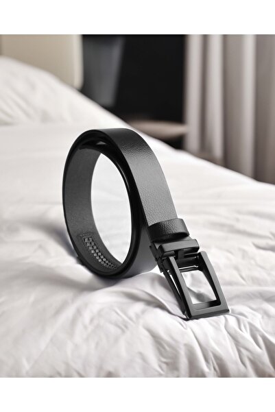 Livize Curea automată pentru bărbați - piele de bivol, cataramă și fara gaura