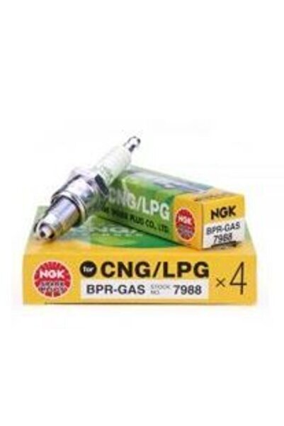 NGK 7988- Bujı Bpr-gas/01 Bpr6es Bpr6es-11 Bp6es-11 (4lu Paket) (lpglı Araclar Icın)