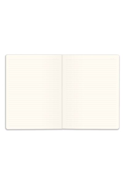 Matt Notebook 18x24'cm 4'lü Defter Set Çizgili Terzi Dikiş Siyah