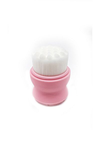 SHAKA Double Sided Powder Mini Face Wash Brush - 7 cm My-8