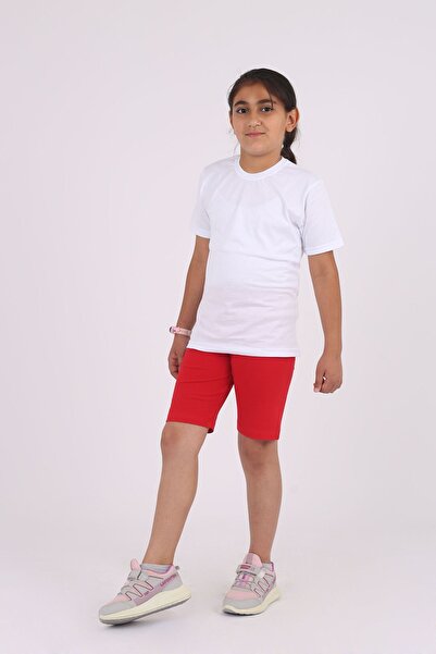 Çiggo Kids 3-Piece Basic Cotton and Lycra Short Summer Leggings Set for Girls