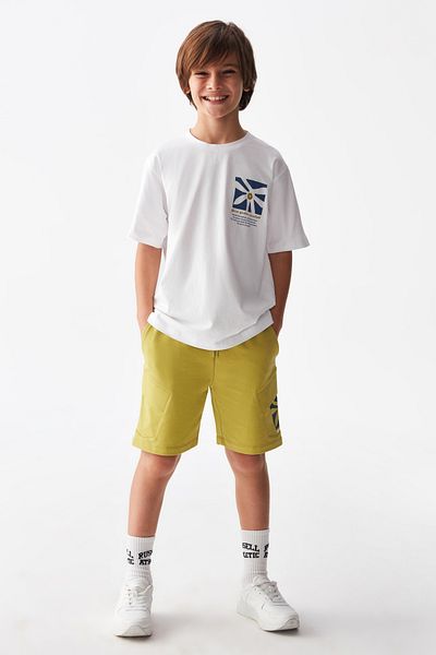 nk kids شورت أخضر رائع للأولاد - NK KIDS 66325