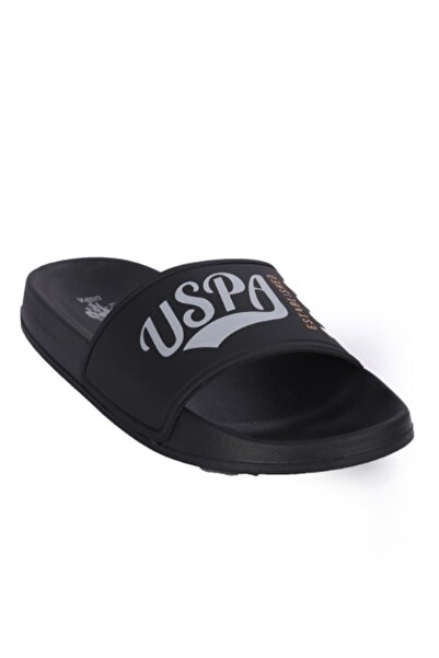 U.S. Polo Assn. U.s Polo ASSN 4FX Luvy Erkek Terlik - SİYAH - 45 - ST07474-SİYAH-45