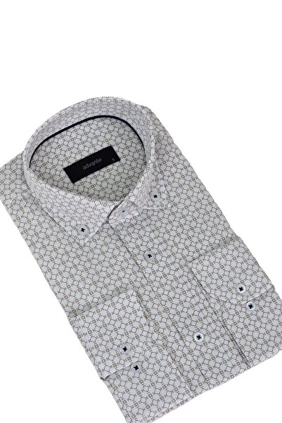 ADVANTE Чоловіча сорочка Uzunkol Piti Kareli - BGL-ST03798