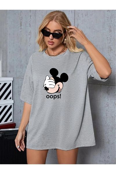 Evomind 1 tricou este un cadou pentru achiziții de 5 și mai sus în coș - Oops! Tricou oversize cu croiala confortabilă