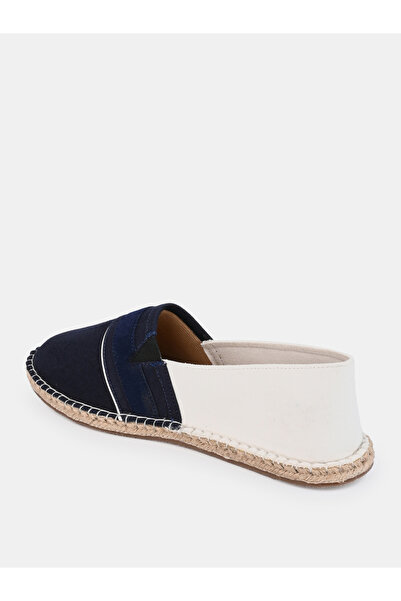 Styli Faux Suede Colorblock Espadrille