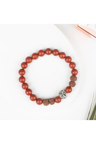Mitr Red Jasper Natural Stone Bracelet