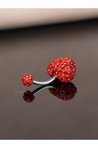 MORNEVA Shampoo with Crystal Stone - Heart and Belly Piercing