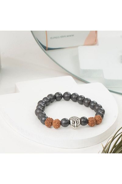 Mitr Pyrite Chakra Balancing Natural Stone Bracelet