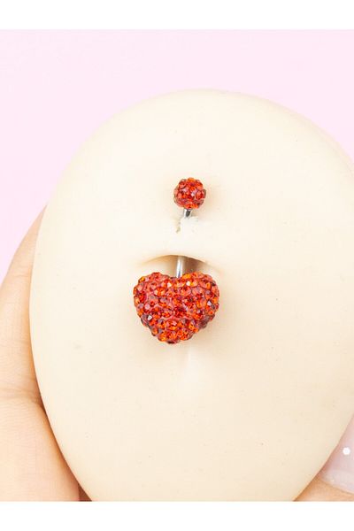 MORNEVA Shampoo with Crystal Stone - Heart and Belly Piercing