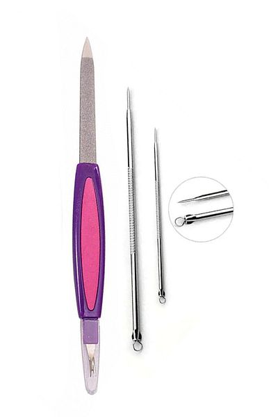 SHAKA File and Comedony 3-Piece Care Set No: Ho-019