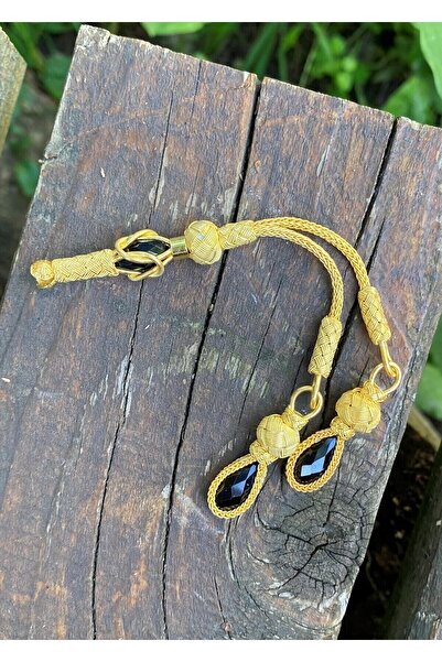 KAZZAZE Cerceve argintie Kazaziye cu piatră de cristal zircon, două ciucuri a...