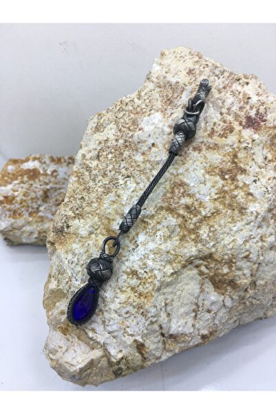 KAZZAZE Ciucuri de argint oxid de piatră albastră