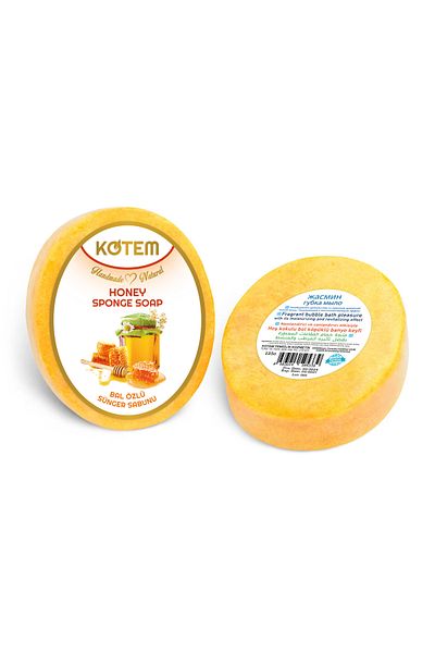 paksa Natural Honey Extract Skincare Nourishing - Sponge Shower Soap 125 Gr