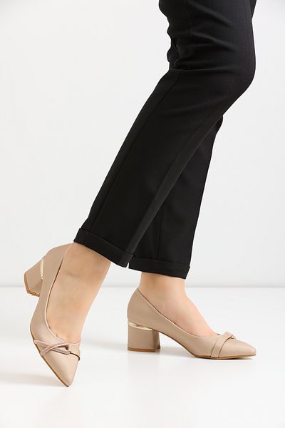 en7 2006 Model Suede Stone Pantofi cu toc pentru femei