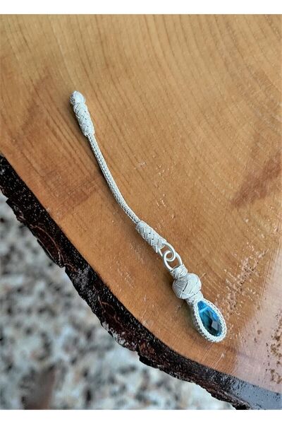 KAZZAZE Stropiță de mărgele de rugăciune din argint scurtă