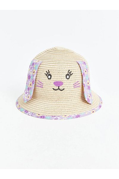 LC Waikiki LCW ACCESSORIES - Straw Girl's Fedora Hat