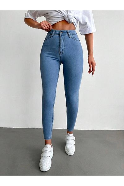AREF JEANS Blugi Skinny Jean Lycra pentru damă