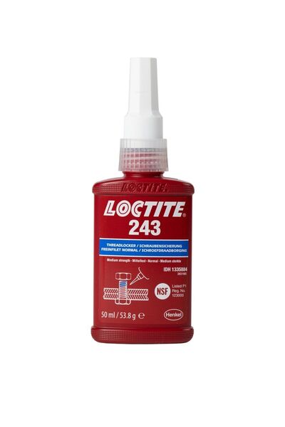 Genel Markalar H-1677003 Loctite 243 Bo 50ML En/fr/ab/tr Orta Mukavemet Civat...