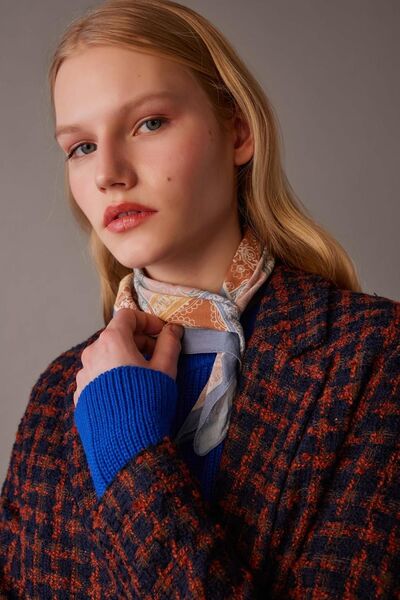 DeFacto Women's Cotton Patterned Bandana - A0671Ax24Sm