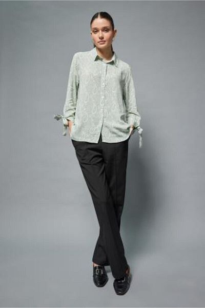 DeFacto Straight Leg Straight Fit Trousers - Z6362az23sp
