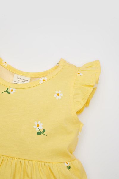 DeFacto Patterned Sleeveless Baby Girl Dress - A0136a524sm