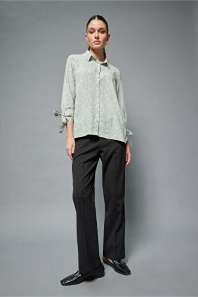 DeFacto Straight Leg Straight Fit Trousers - Z6362az23sp