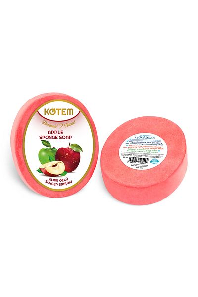 paksa Sponge Shower Soap with Antioxidant Effect and Apple Extract - 125 Gr