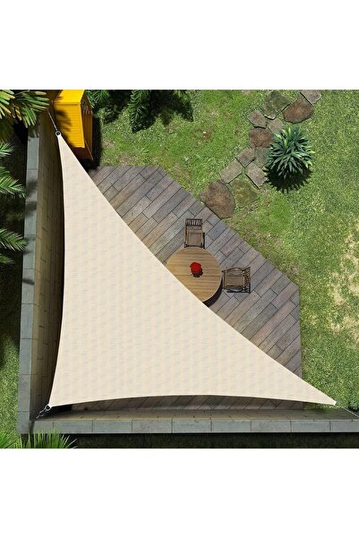 sizenelazım Sizenelazım Su Geçirmez Üçgen Gölgelik 3d Desenli Blackout Branda...