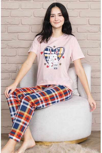 Pyjama Familya Фигурен комплект пижама с къс ръкав