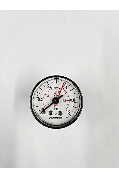 Pakkens ÇAP 40 ARKADAN 1,6 BAR KURU MANOMETRE -