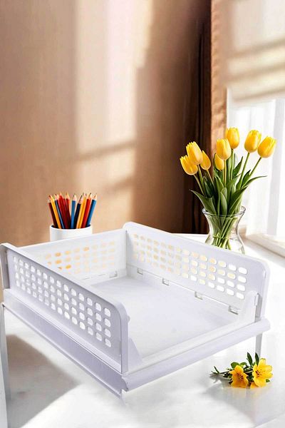 QUTU Pink Foldable-shelf Decorative Foldable Shelf