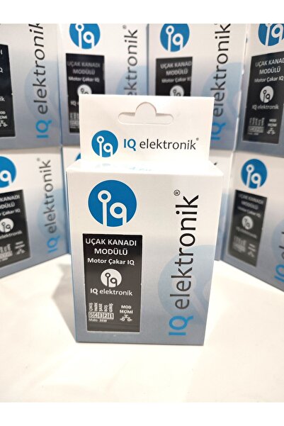 iq elektronik Iq Motosiklet Uçak Kanadı Çakar Modülü IQ Uçak Kanadı Motor Çak...