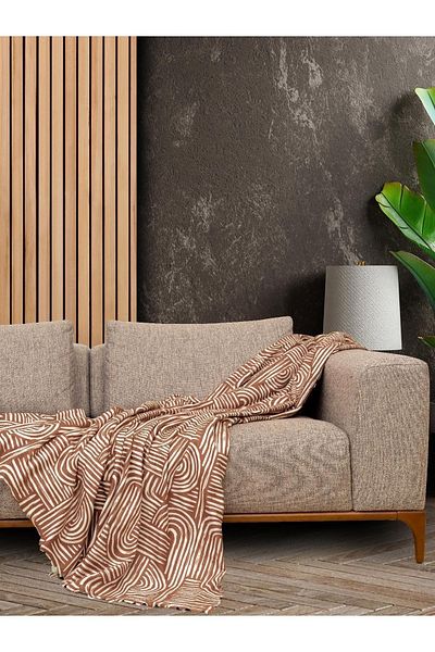 Latuda Concept Softmicro Rainbow Pattern 180x220 Boho canapea pătură - șal, husă de canapea, plăci TV