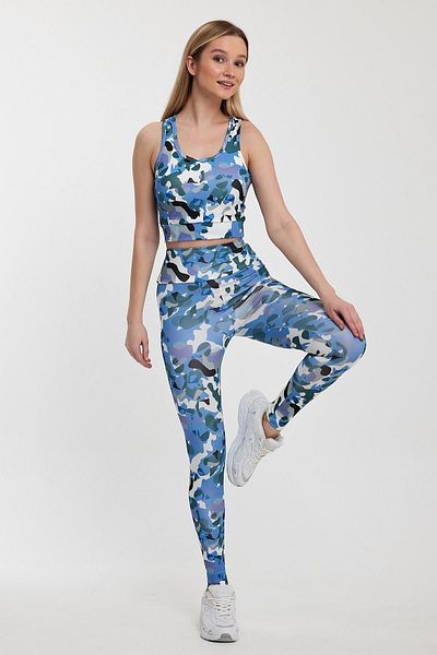Penyelux حذاء رياضي نسائي من Activeaura Camouflage Performance Bra Sport Sportsman Bustier