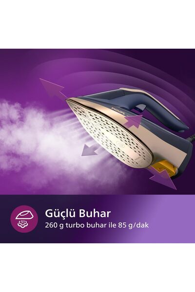 Philips -Azur 8000  Optimaltemp 3000 W Buharlı Ütü