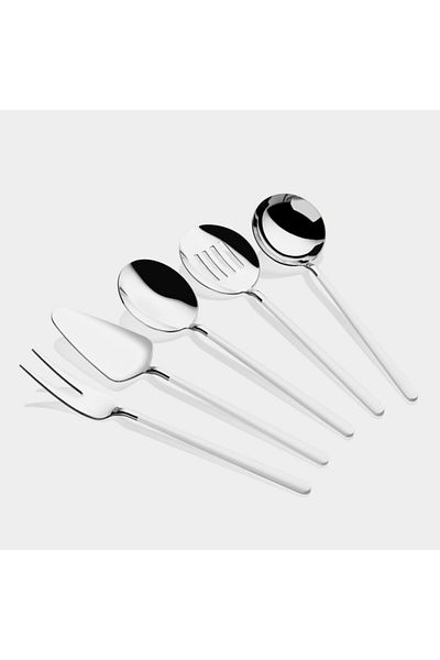 Dame Marie Allegra White 5 Piece Bucket Set