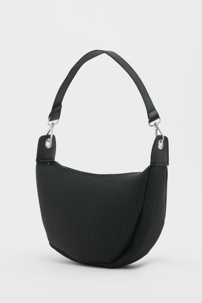 ALTUDA Geantă de umăr pentru femei cu model de paie - Sumy cu curea încrucișată